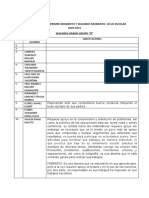 Observaciones 2° B