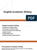 Academic Writing 1