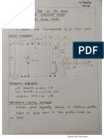 Exp - No 2 (Load Test On DC Shunt and Compound Motor)