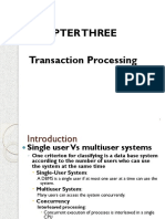 Chapter 3 Transaction Processing