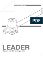 Manual Instalare Proteco LEADER