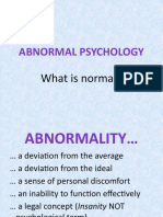 Abnormal Psych