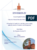 ENVISION IV Semester Textbook