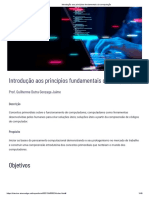 Aula 1 - Introdução Aos Princípios Fundamentais Da Computação