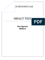 Impact Test Ravi Agarwal 09003017 Group G