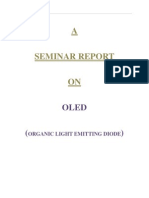 Oled Seminar Report