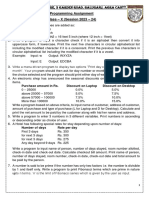 Computer Holiday Homework Class 10 ICSE 2023 - 24