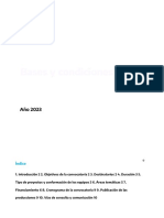 Bases y Condiciones. Convocatoria Investigación 2023 - INFoD