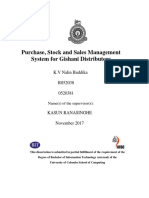 Purchase Stock and Sales Management System