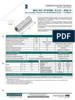 TDS BR RAR 8x10 2.7mm ZINC P REV00 MAY17 SP