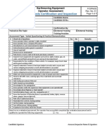 F - OPN - 05 R1 Assessment Form - Earthmoving Equipment