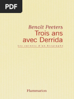 Trois Ans Avec Derrida - Les Carnets D'un Biographe