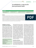 Minimally Invasive Endodontics: A New Era For Pulpotomy in Mature Permanent Teeth