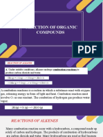 GEN - Chem. Group 7 Reaction of Organic Compounds