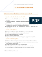 Eaf Question Grammaire