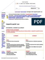 Comparatif Et Superlatif-Anglais