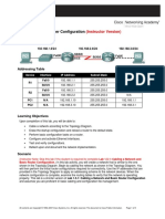 Lab 1.5.2: Basic Router Configuration: (Instructor Version)