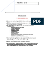 TEMÁTICA: "2012" "". "". "". ".": 21 de Diciembre Del 2012