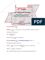 2-Inverse Operator, Particular Integra