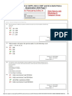 SSC CPO 2020 All Shifts Question Papers With Answer Key English 2