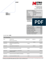 Business Account Statement