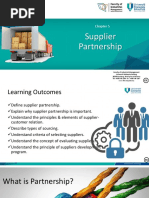 Chapter 5 Supplier Partnership