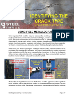 Identifying The Crack Type - Non-Destructively