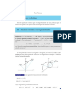 Funciones Vectoriales - Definición - Curvas Parametrizadas