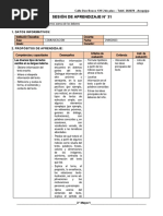 3° Grado - Sesiones Del 29 de Mayo Al 02 de Junio