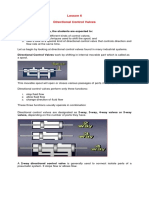 Lesson 6. Directional Control Valves