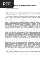 Antonelli La Intervención Del Intelectual Como Axiomática