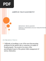 Airway Management-Dr Ristiawan