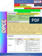 Experiencia de Aprendizaje 01 - 1ero y 2do - Desarrollo Personal Ciudadania y Civica - 2023 - 00001