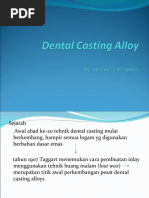 Dental Casting Alloy Dan Proses Casting