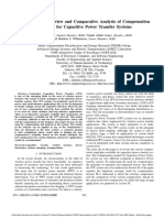 Comprehensive Review and Comparative Analysis of Compensation Networks For Capacitive Power Transfer Systems