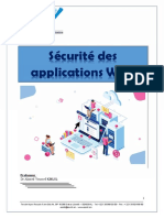 Support Sécurité Des Applications WEB