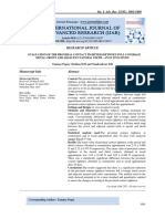 Evaluation of The Proximal Contact Tightness Between Full Coverage Metal Crown and Adjacent Natural Teeth - An in Vivo Study