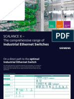 SCALANCE X IE Switches Interactive