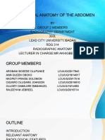 Radiological Anatomy of The Abdomen