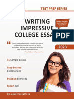 Writing Impressive College Essays