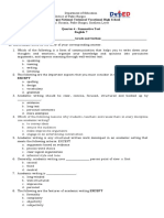 Q4 - English 7 Summative Test