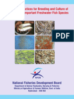 Package of Practices - Breeding & Culture - Freshwater Fish Species - October2018