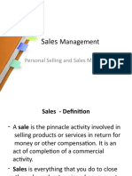 Sales Management