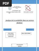 G01 NS Analyse de La Rentabilité Dans Un Univers Aléatoire