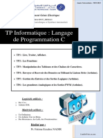 TP2 Langage de Programmation C 