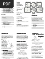 TTRPG Tri-Fold Pamphlet Template