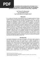 Evaluación Económica de Un Ensayo de Raleo - 26 02 2014 Version Final Color