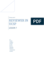 Reviewer For Ucsp Lesson 7