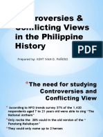 KENT IVAN PANOSOControversies & Conflicting Views in The Philippine History