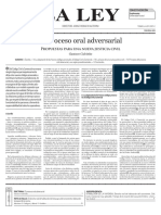 El Proceso Oral Adversarial